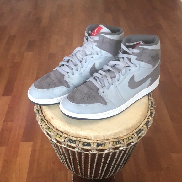 Air Jordan 1 Retro High Camo Wolf Gray AA3993-027 - Picture 5 of 8